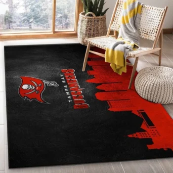 Tampa Bay Buccaneers Nfl 31 Area Rug Living Room And Bed Room Rug Rug Regtangle Carpet Floor Decor Home Decor 0