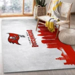 Tampa Bay Buccaneers Nfl 9 Area Rug Living Room And Bed Room Rug Rug Regtangle Carpet Floor Decor Home Decor 0