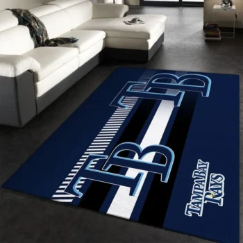 Tampa Bay Rays Mlb 1 Area Rug Living Room And Bed Room Rug Rug Regtangle Carpet Floor Decor Home Decor 0