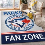 Toronto Blue Jays Mlb 1 Area Rug Living Room And Bed Room Rug Rug Regtangle Carpet Floor Decor Home Decor 0