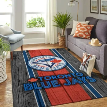 Toronto Blue Jays Mlb Area Rugs Baseball Living Room Carpet Team Logo Wooden Style Home Rug Regtangle Carpet Floor Decor Home Decor 0