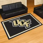 Ucf Knights Area Rug Football Team Logo Carpet Living Room Rugs Rug Regtangle Carpet Floor Decor Home Decor 0