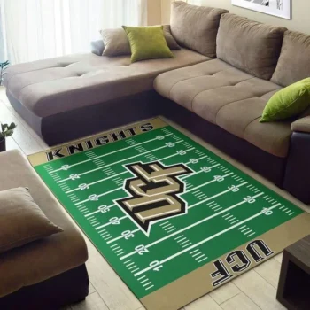 Ucf Knights Home Field Area Rug Football Team Logo Carpet Living Room Rugs Rug Regtangle Carpet Floor Decor Home Decor 0