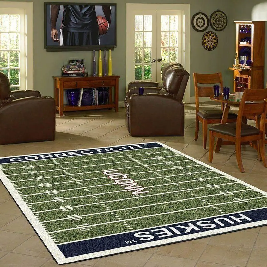 Uconn Huskies Home Field Area Rugs Connecticut Football Team Logo Carpet Living Room Rugs Floor Home Decor F102137 0 Uconn Huskies Home Field Area Rugs Connecticut Football Team Logo Carpet Living Room Rugs Floor Home Decor F102137 0