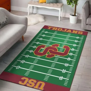 Usc Trojans Home Field Area Rug Football Living Room Carpet Home Rug Regtangle Carpet Floor Decor Home Decor 0