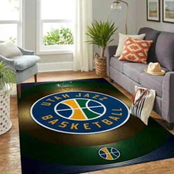 Utah Jazz Nba Area Rugs Team Logo Living Room Carpet Sports Rug Regtangle Carpet Floor Decor Home Decor 0