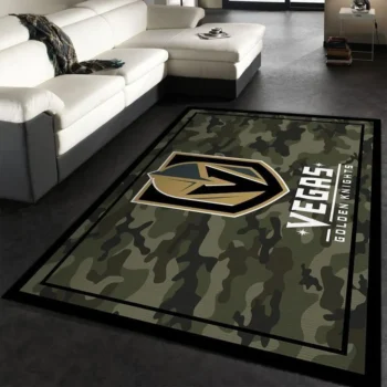 Vegas Golden Knights Nhl 1 Area Rug Living Room And Bed Room Rug Rug Regtangle Carpet Floor Decor Home Decor 0