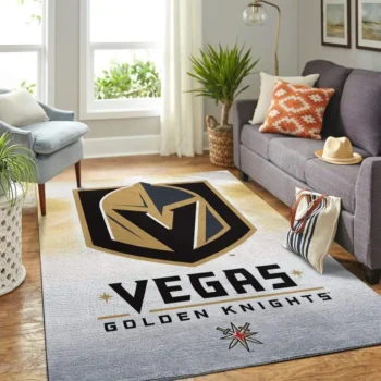 Vegas Golden Knights Nhl Area Rugs Team Logo Living Room Carpet Sports Rug Regtangle Carpet Floor Decor Home Decor 0