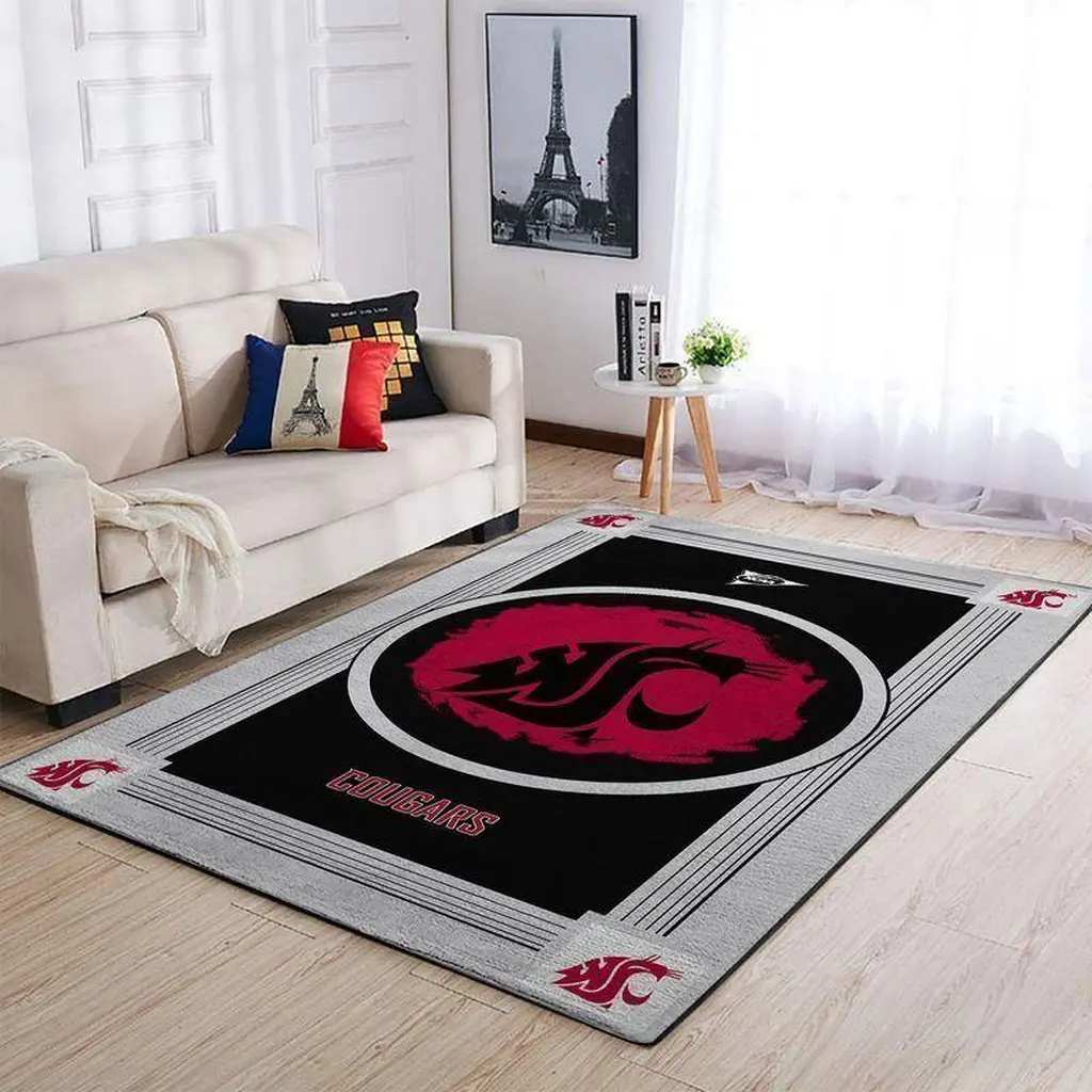 Washington State Cougars Area Rugs Ncaa Football Basketball Living Room Carpet Team Logo Floor Home Decor 200303125 0 Washington State Cougars Area Rugs Ncaa Football Basketball Living Room Carpet Team Logo Floor Home Decor 200303125 0