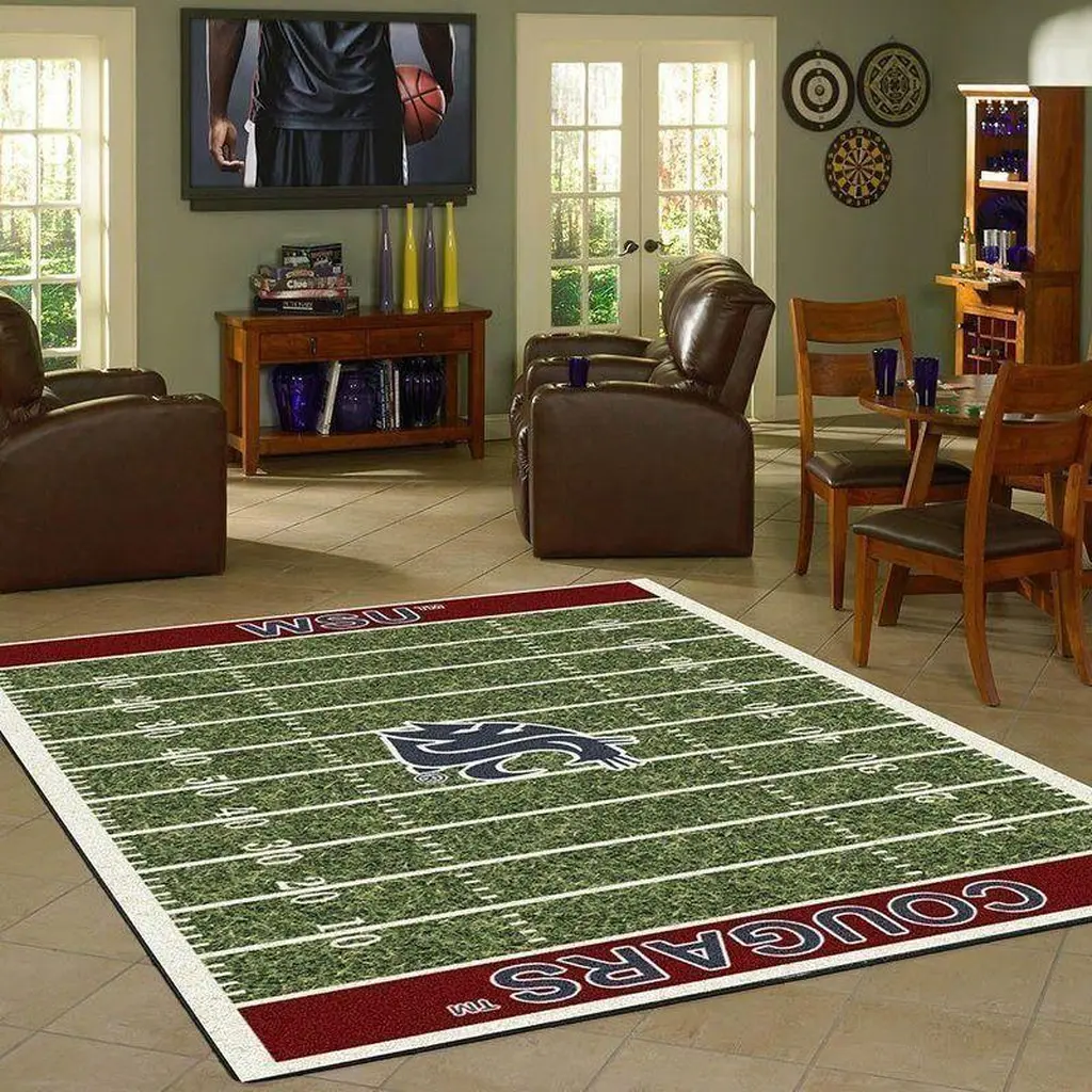 Washington State Cougars Home Field Area Rug Football Living Room Carpet Home Rug Regtangle Carpet Floor Decor Home Decor 0 Washington State Cougars Home Field Area Rug Football Living Room Carpet Home Rug Regtangle Carpet Floor Decor Home Decor 0