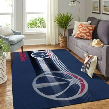 Washington Wizards Area Rug Nba Basketball Team Logo Carpet Living Room Rugs Rug Regtangle Carpet Floor Decor Home Decor V4228 0