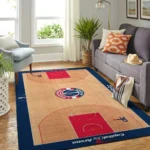 Washington Wizards Court Area Rug Nba Basketball Team Logo Carpet Living Room Rugs Rug Regtangle Carpet Floor Decor Home Decor 0