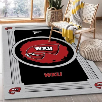 Western Kentucky Hilltoppers Ncaa 1 Area Rug Living Room And Bed Room Rug Rug Regtangle Carpet Floor Decor Home Decor 0