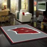 Wisconsin Badgers Area Rug Football Team Logo Carpet Living Room Rugs Rug Regtangle Carpet Floor Decor Home Decor V11130 0
