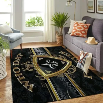 Amazon New Orleans Saints Living Room Area No4103 Rug 1603000294442 1603000294442