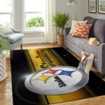 Amazon Pittsburgh Steelers Living Room Area No4694 Rug 1603001362209 1603001362209