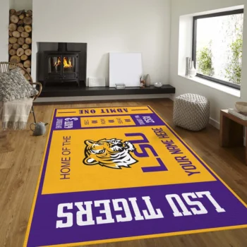 Customizable Lsu Tigers Rug Custom Size And Printing 0