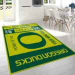 Customizable Oregon Ducks Rug Custom Size And Printing 0