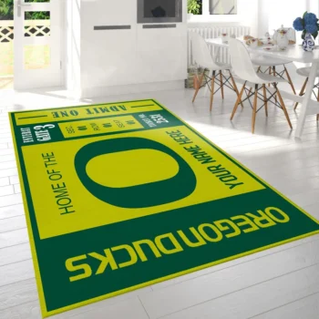 Customizable Oregon Ducks Rug Custom Size And Printing 0