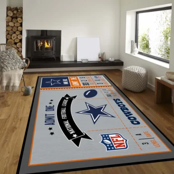 Dallas Cowboys Sport Rug Custom Size And Printing 0
