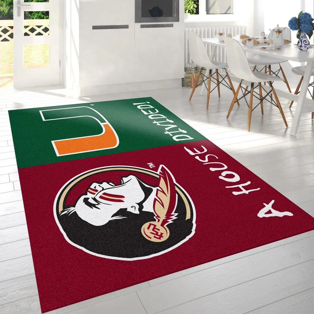 Florida State Vs Miami Ncaa Rug Custom Size And Printing 0 Florida State Vs Miami Ncaa Rug Custom Size And Printing 0