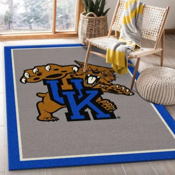 Kentucky Wildcats Logo Rug Custom Size And Printing 0
