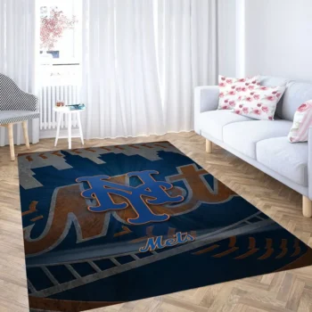 Logos And Uniforms Of The New York Mets Carpet Rug 1601885142446 1601885142446