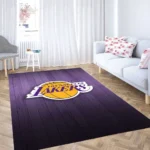 Los Angeles Lakers Logo Living Room Modern Carpet Rug 1612846411629 1612846411629