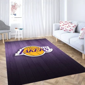 Los Angeles Lakers Logo Living Room Modern Carpet Rug 1612846411629 1612846411629