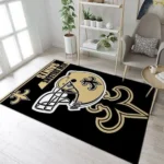 New Orleans Saints Nfl Family Decorative Floor Rug 1612343589654 1612343589654