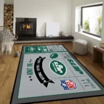 New York Jets Sport Rug Custom Size And Printing 0