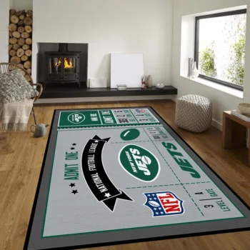 New York Jets Sport Rug Custom Size And Printing 0