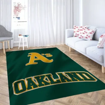 Oakland Athletics Wallpaper Living Room Modern Carpet Rug 1612846832978 1612846832978