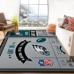Philadelphia Eagles Rug Custom Size And Printing 0