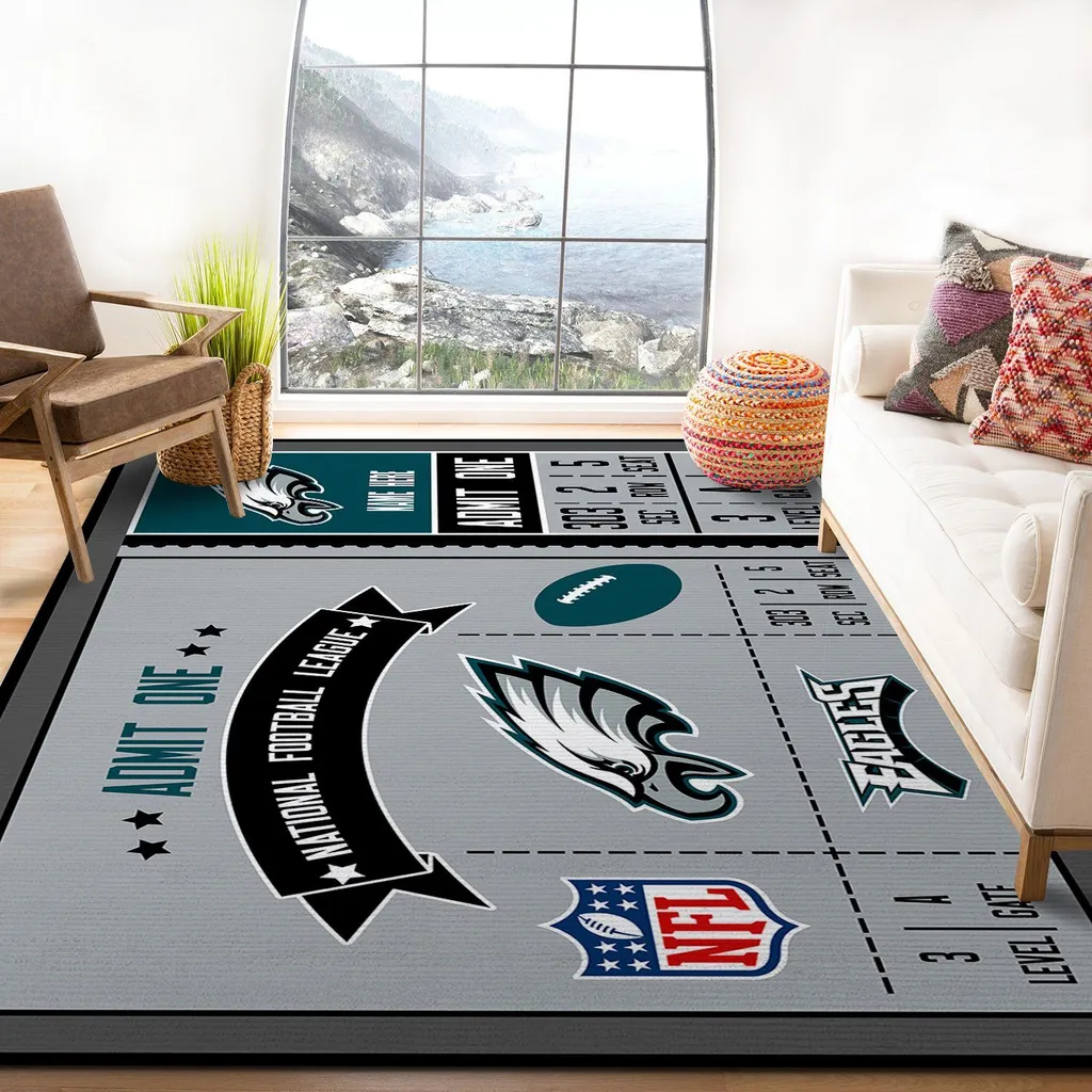 Philadelphia Eagles Rug Custom Size And Printing 0 Philadelphia Eagles Rug Custom Size And Printing 0