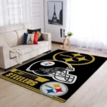 Pittsburgh Steelers Rug Family Nfl Decorative Floor Rug 1612343621322 1612343621322