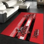 Rutgers Scarlet Knights Ncaa Rug Custom Size And Printing 0