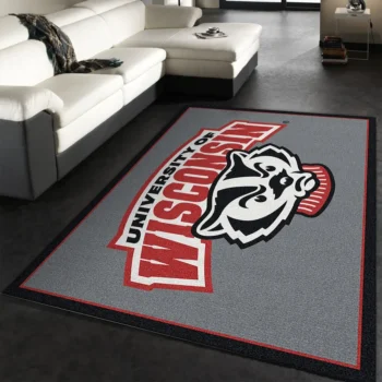Wisconsin Badgers Rug Custom Size And Printing 0