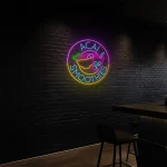 neon sign acai smoothies bowl and drink fast food decor 1