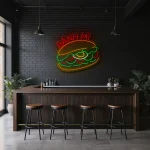 neon sign banh mi vietnamese sandwich restaurant decor 1