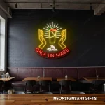 neon sign mexican food burrito icon restaurant wall decor 1