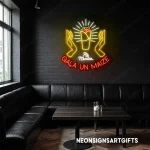 neon sign mexican food burrito icon restaurant wall decor 1