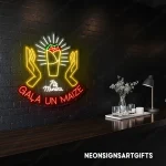 neon sign mexican food burrito icon restaurant wall decor 1