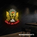 neon sign mexican food burrito icon restaurant wall decor 1