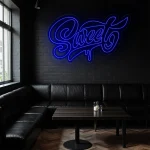 neon sign sweet text fast food restaurant decor 1