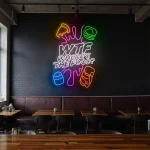 neon sign wtf where s the food fast food icons restaurant decor 1