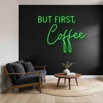 neon sign but first coffee text wall decor for living room 1