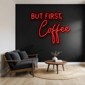 neon sign but first coffee text wall decor for living room 2