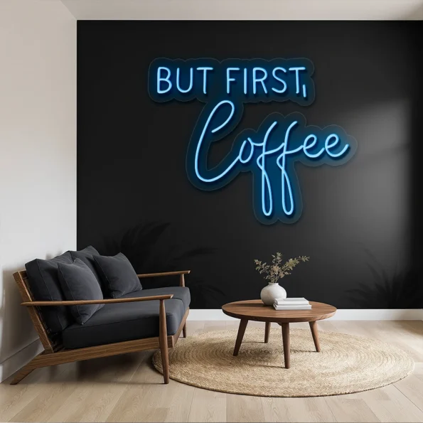 neon sign but first coffee text wall decor for living room 3