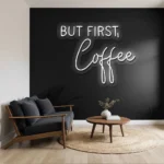 neon sign but first coffee text wall decor for living room 1
